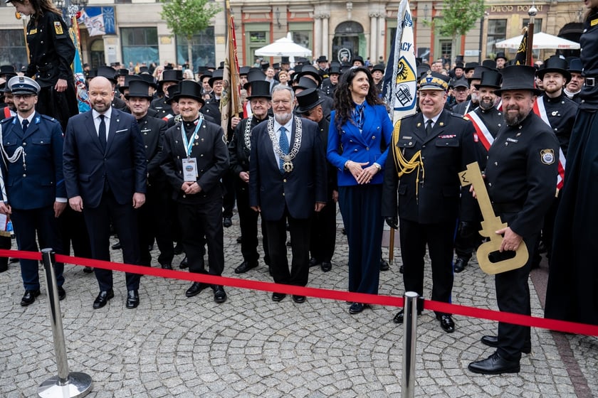 Parada kominiarzy we Wrocławiu