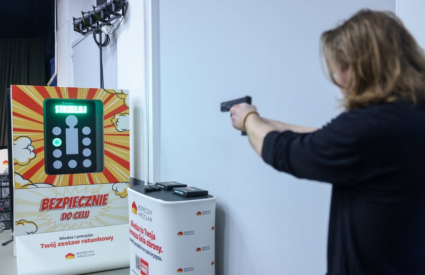 Szkolenie w ramach programu Bezpieczny Wrocław w ZS nr 1 we Wrocławiu