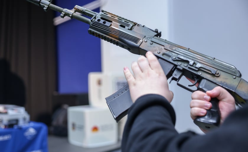 Szkolenie w ramach programu Bezpieczny Wrocław w ZS nr 1 we Wrocławiu