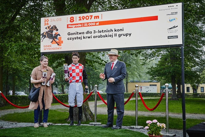 Wydarzenia na Wrocławskim Torze Wyścigów Konnych Partynice, 24 maja 2026