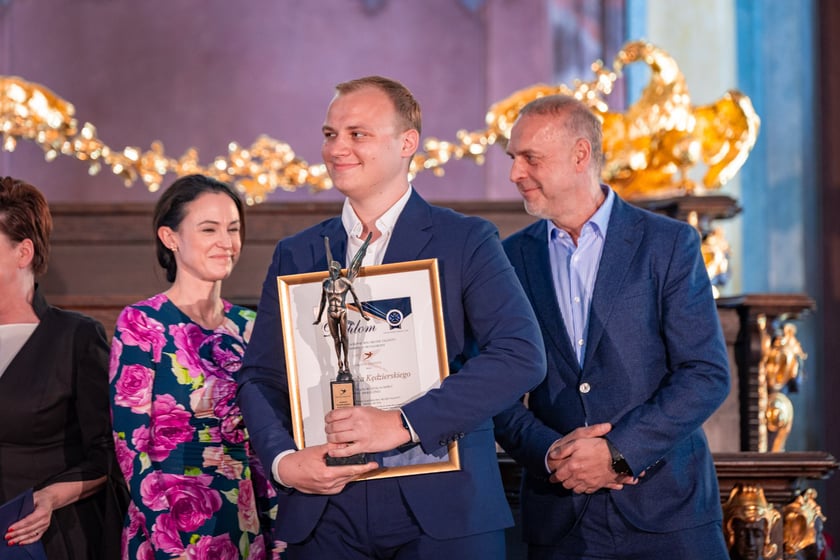 Uroczysta gala "Młode talenty" w Auli Leopoldyńskiej we Wrocławiu