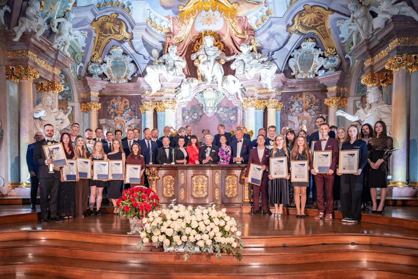 Uroczysta gala "Młode talenty" w Auli Leopoldyńskiej we Wrocławiu
