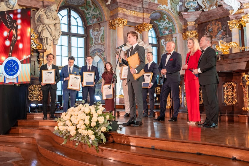 Uroczysta gala "Młode talenty" w Auli Leopoldyńskiej we Wrocławiu
