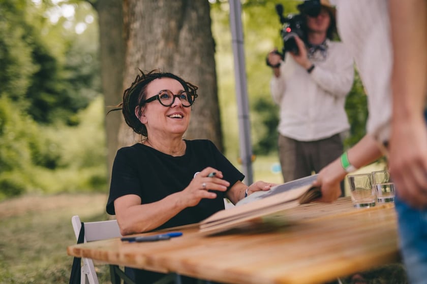 Festiwal G&oacute;ry Literatury - Olga Tokarczuk. Zdjęcie archiwalne.
