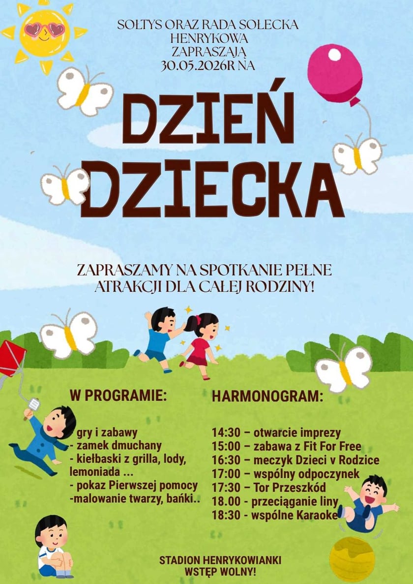 Program wydarzenia