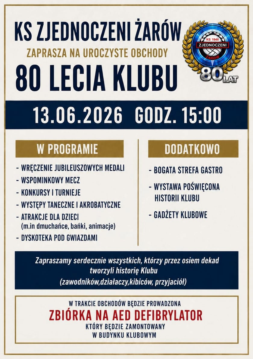 Program wydarzenia