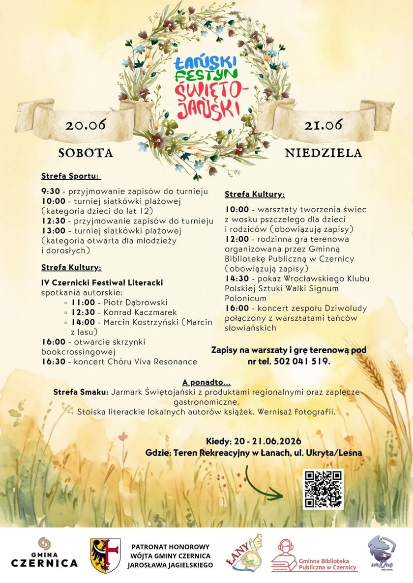 Program wydarzenia