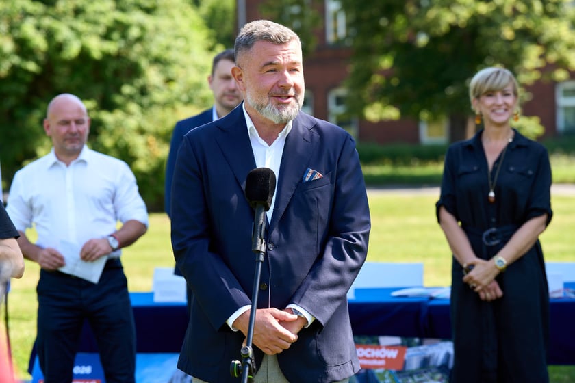 Podpisanie umowy na budowę kompleksu TBS Wrocław na Brochowie. Piotr Kledzik, Prezes Zarządu PORR S.A.