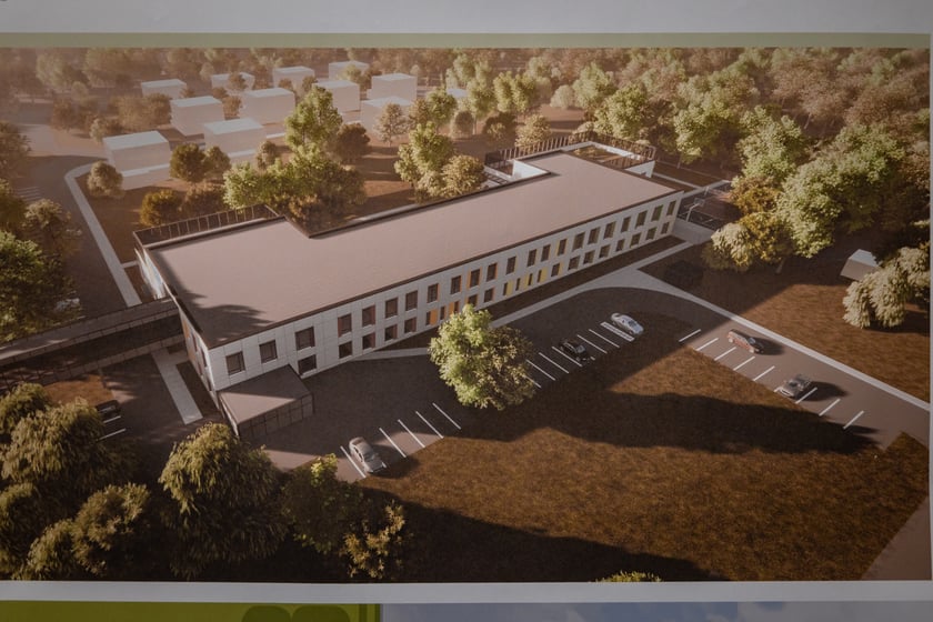 Budowa nowego Centrum Zdrowia Psychicznego dla Dzieci i Młodzieży przy ul. Koszarowej we Wrocławiu, 29 czerwca 2026 r.