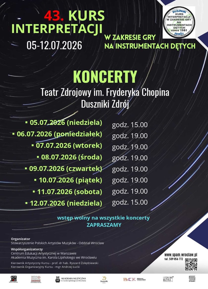 Program wydarzenia