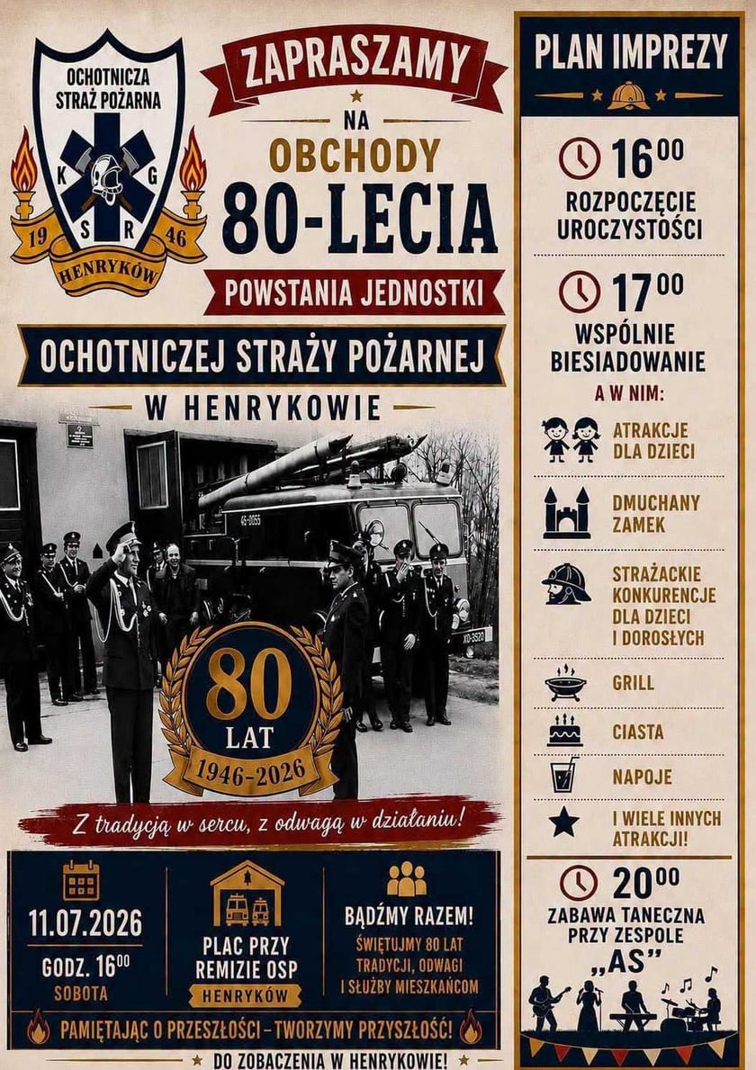 Program wydarzenia