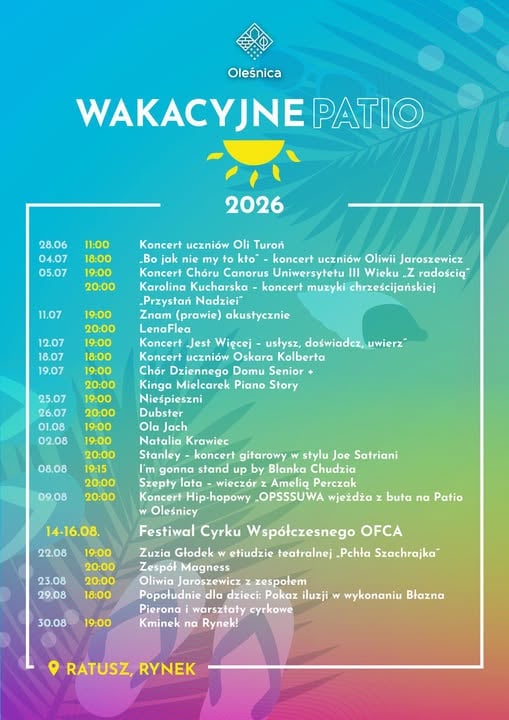 Program wydarzenia