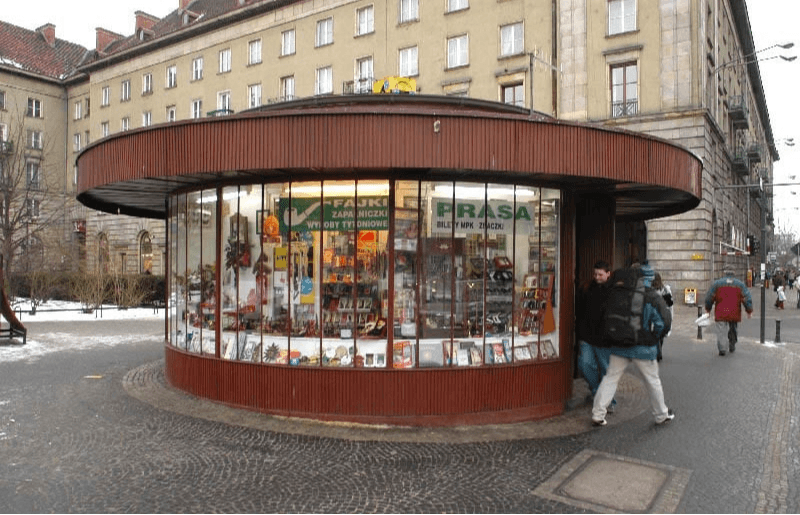 Okrąglak w latach 90