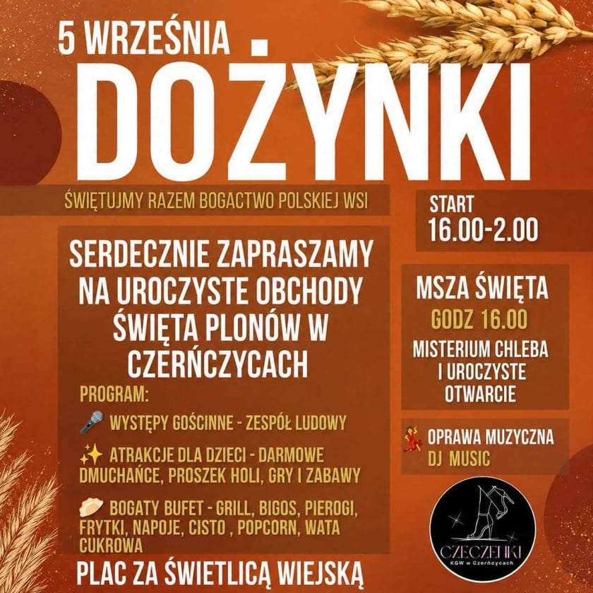 Program wydarzenia