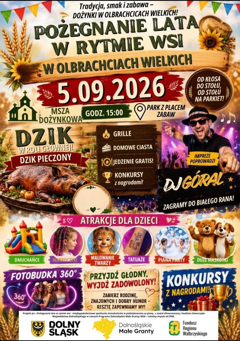 Program wydarzenia