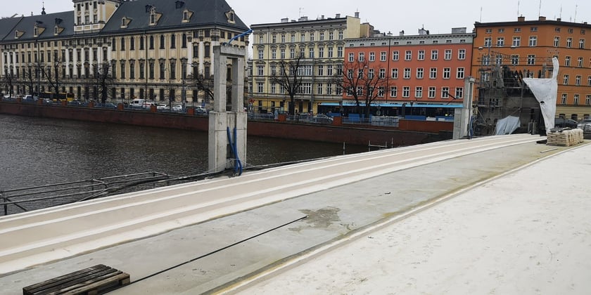 malowani mostu Pomorskiego