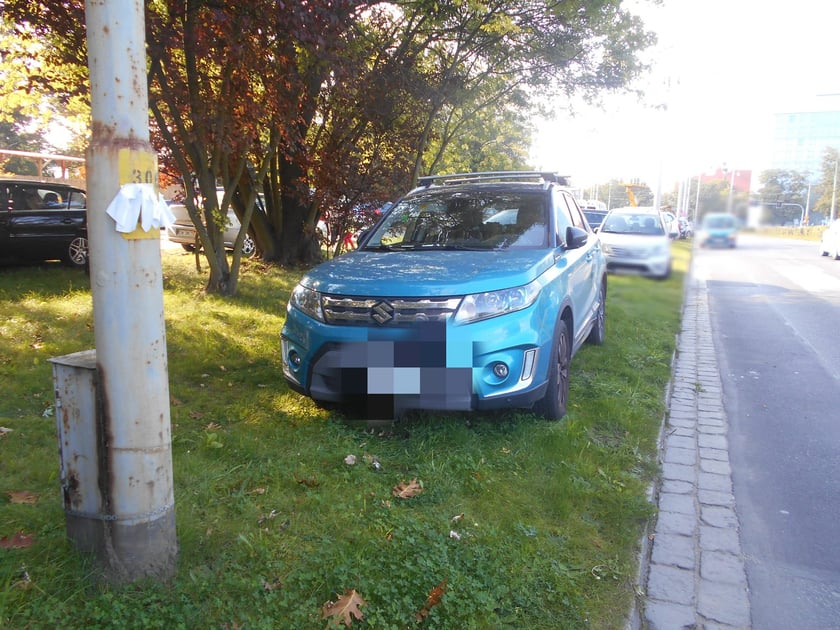 Tak parkują "mistrzowie" z Wrocławia