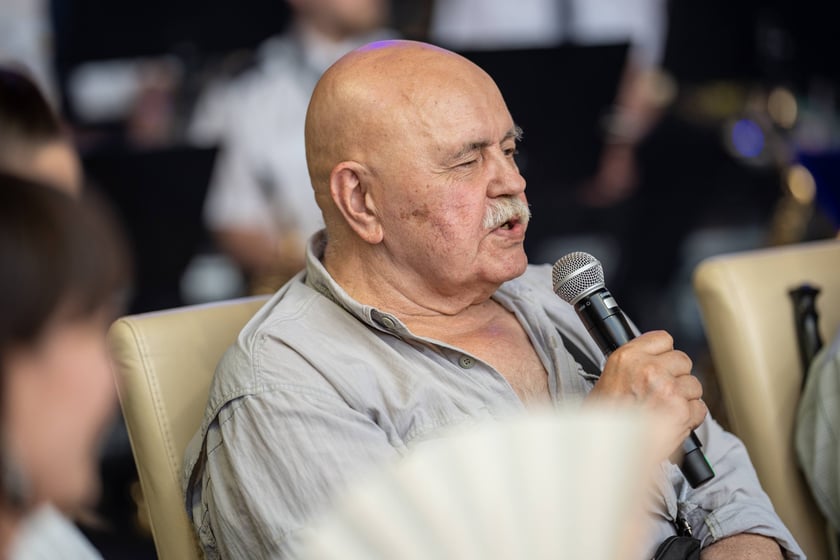 Koncert ?Hej szable w dłoń!? poświęcony Andrzejowi Waligórskiemu na Rynku we Wrocławiu, 26.06.2022 r.