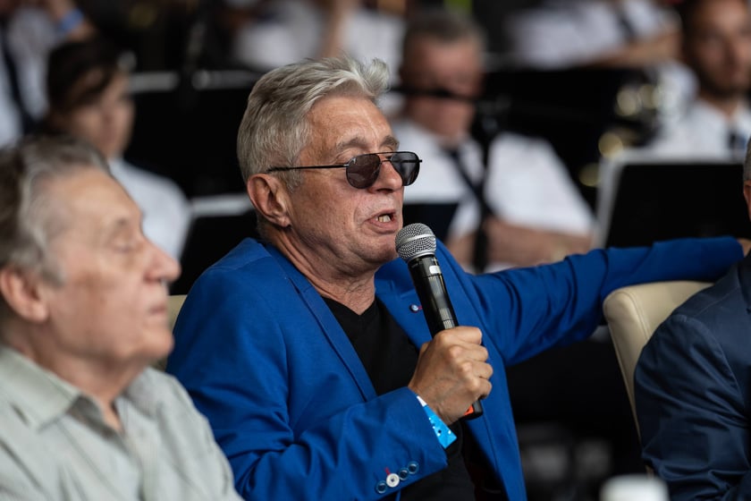 Koncert ?Hej szable w dłoń!? poświęcony Andrzejowi Waligórskiemu na Rynku we Wrocławiu, 26.06.2022 r.