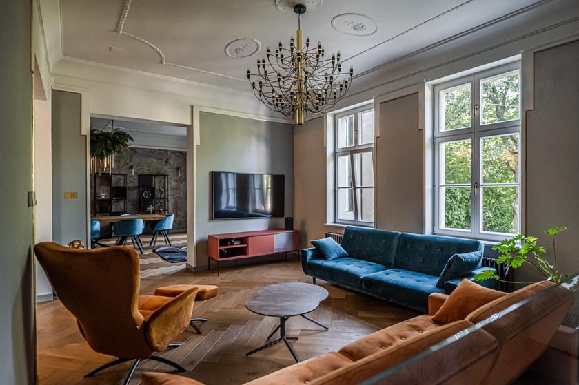 Apartament w willi przy ul. Krzyckiej. Cena: 3 199 000 zł. Powierzchnia: 184 m2