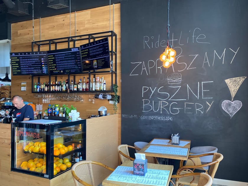 Grill Brothers to burgery we Wrocławiu na pl. Solnym