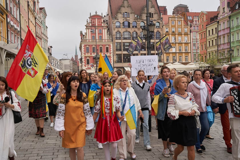 Obchody Dnia Niepodległości Ukrainy, 24 sierpnia, we Wrocławiu
