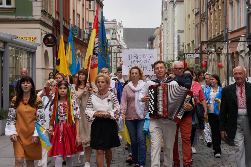 Obchody Dnia Niepodległości Ukrainy, 24 sierpnia, we Wrocławiu