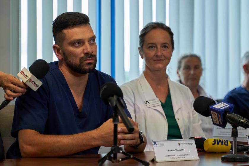 Konferencja z okazji pionierskiego zabiegu w USK we Wrocławiu