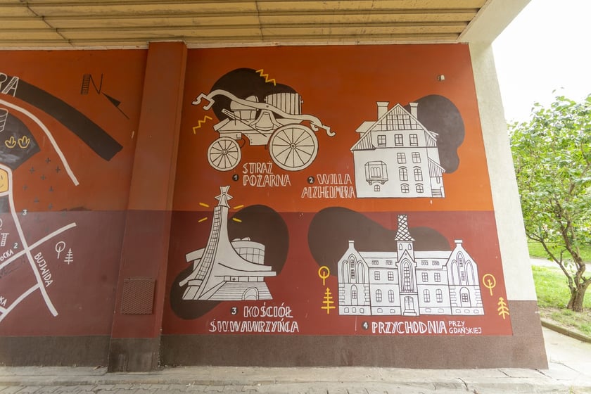 Brama podwórka przy ul. Gdańskiej