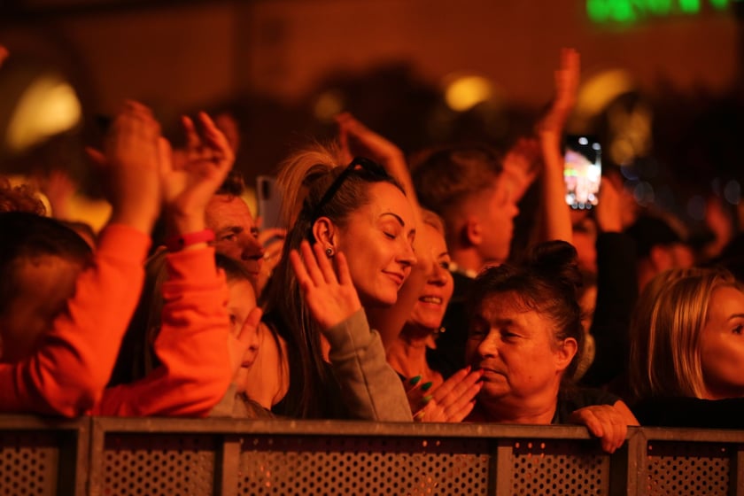 Koncert Kamila Bednarka na wrocławskim Rynku - 9 września 2022 r.