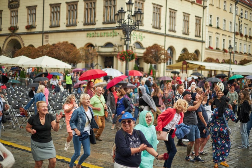 Potańcówka na wrocławskim Rynku 10 września