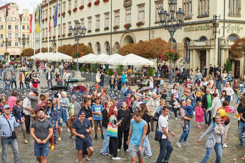 Potańcówka na wrocławskim Rynku 10 września