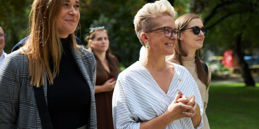 Otwarcie skweru i inwestycja mieszkaniowa Wyszyńskiego 56