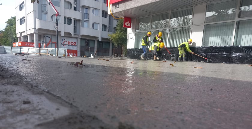 Remont esplanady na wrocławskim Manhattanie