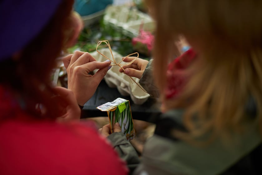 Projekt Grow Green. Warsztaty ogrodnicze, florystyczne, zabawy dla dzieci na osiedlu Ołbin