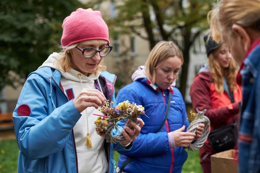Projekt Grow Green. Warsztaty ogrodnicze, florystyczne, zabawy dla dzieci na osiedlu Ołbin