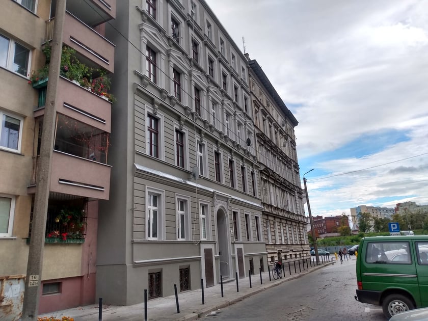 Kamienica przy ul. Prostej 46 po zakończeniu remontu
