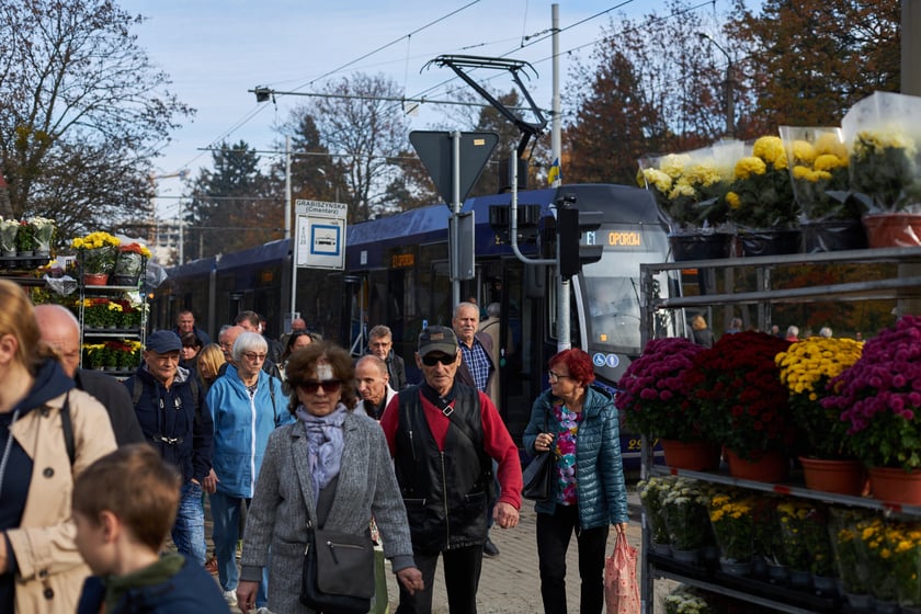 Cmentarz Grabiszyński we Wrocławiu Wszystkich Świętych 2022