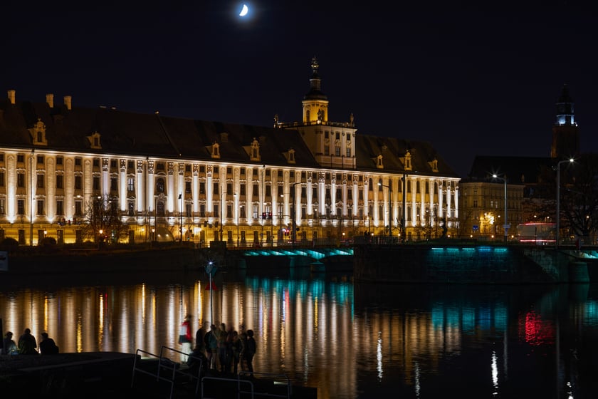 Magiczny Wrocław nocą