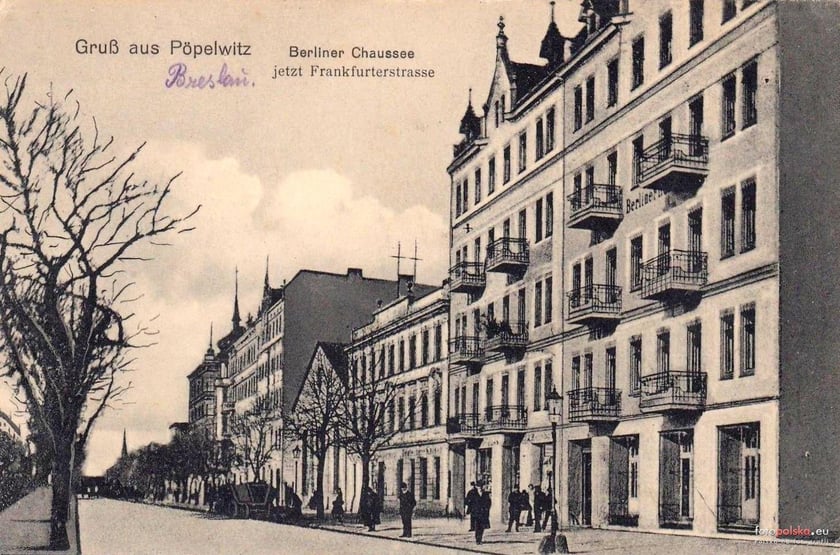 Ulica Legnicka w czasach Breslau