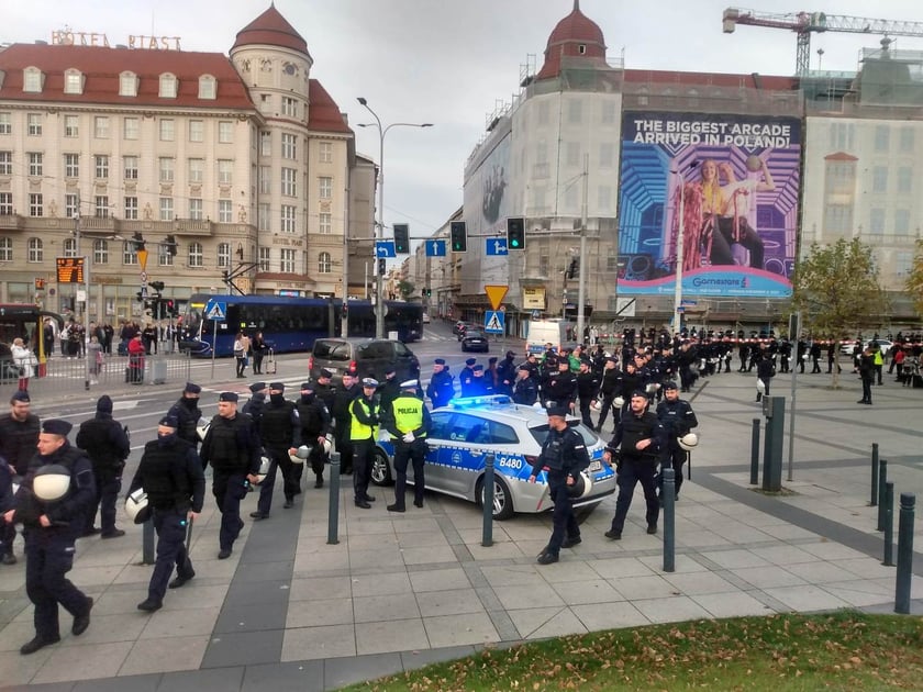 Na zdjęciu demonstracja narodowców z okazji 11 listopada