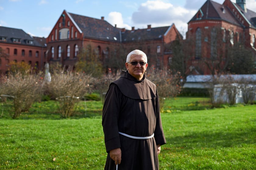 Ojciec Jozafat, przełożony klasztoru franciszkanów we Wrocławiu