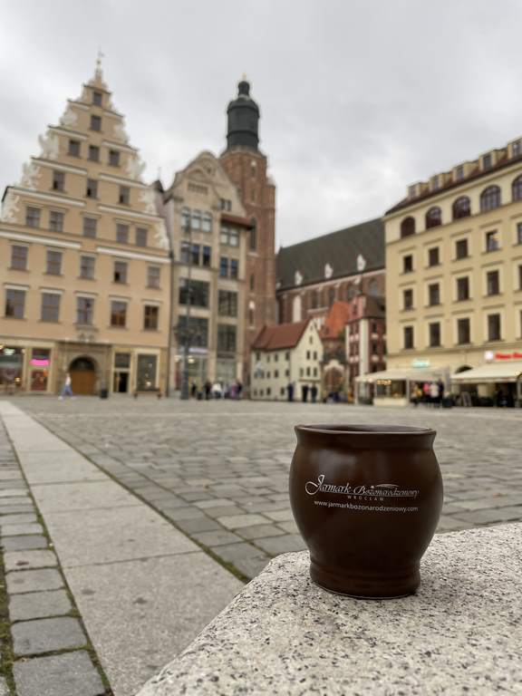 Kubek Jarmarku Bożonarodzeniowego we Wrocławiu z ubiegłych lat.