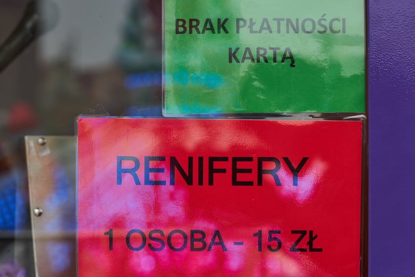 Karuzela z reniferami, cena: 15 zł za osobę