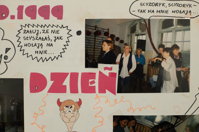 Archiwalne zdjęcia uczniów pochodzą z kronik SP nr 1 we Wrocławiu