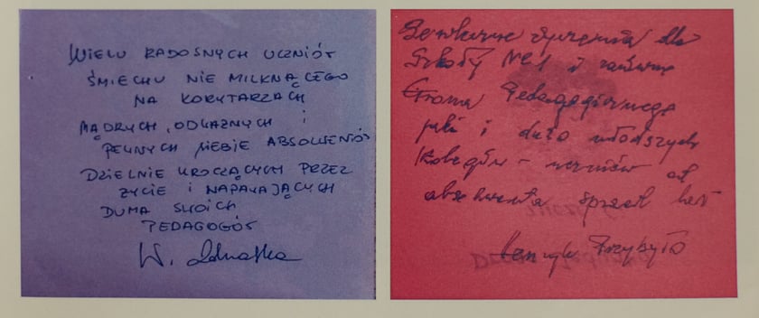 Archiwalne zdjęcia uczniów pochodzą z kronik SP nr 1 we Wrocławiu