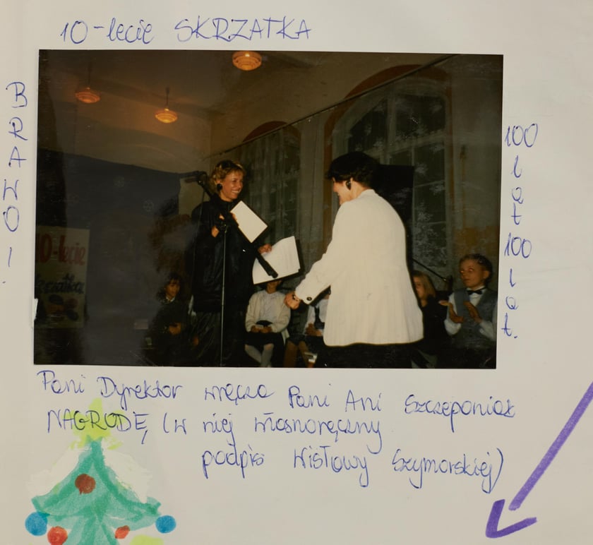 Archiwalne zdjęcia uczniów pochodzą z kronik SP nr 1 we Wrocławiu