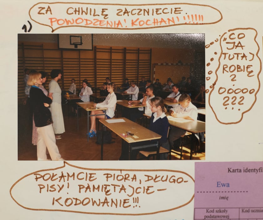 Archiwalne zdjęcia uczniów pochodzą z kronik SP nr 1 we Wrocławiu