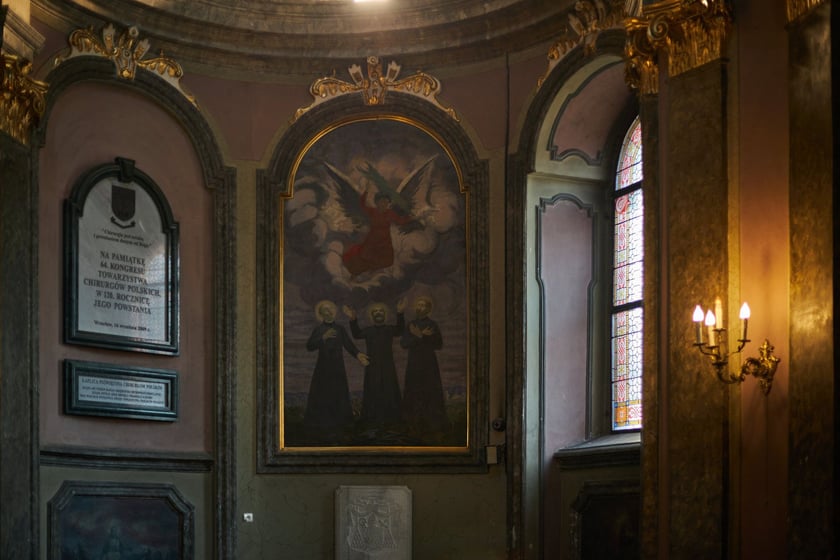 Wnętrze katedry we Wrocławiu