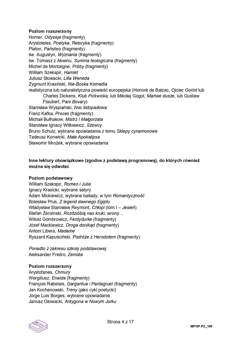 Arkusz egzaminacyjny z języka polskiego - wypracowanie. Matura próbna 2023